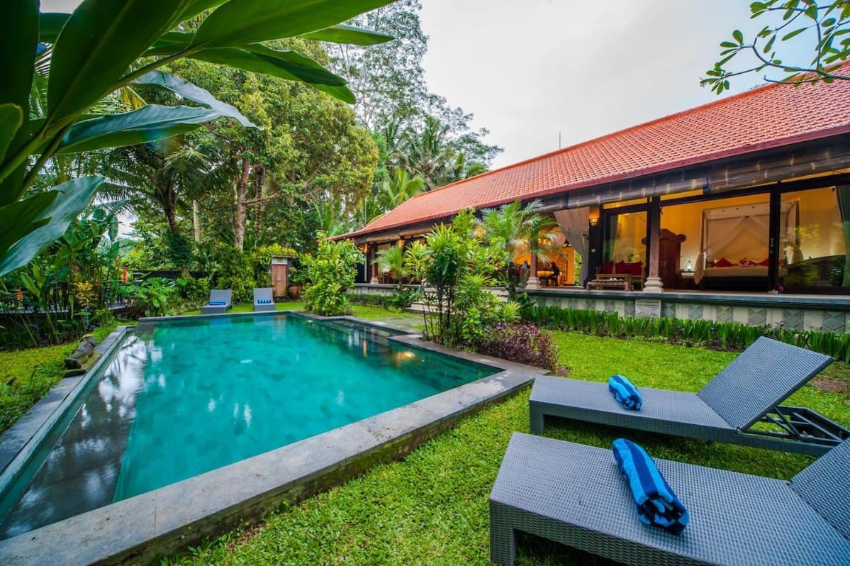 Luxury 3Br Infinity Jungle View Aashaya Villa Ubud Exteriér fotografie
