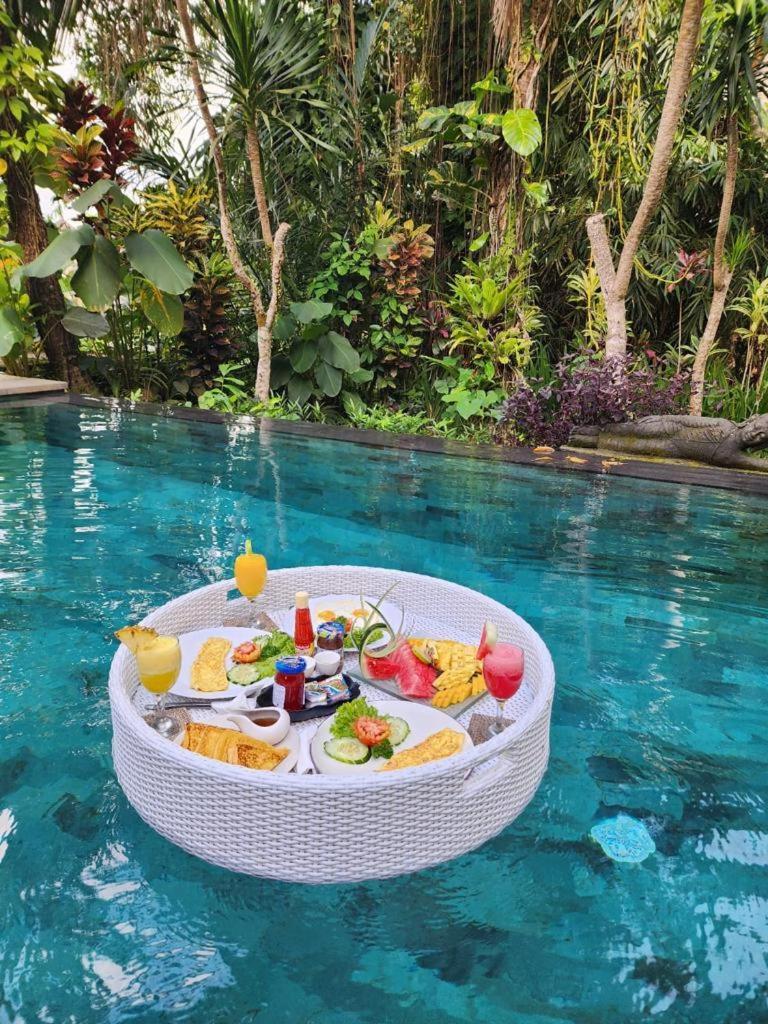Luxury 3Br Infinity Jungle View Aashaya Villa Ubud Exteriér fotografie